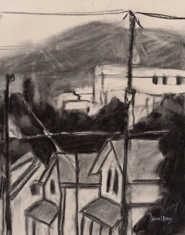 View from Cap Sante in Charcoal